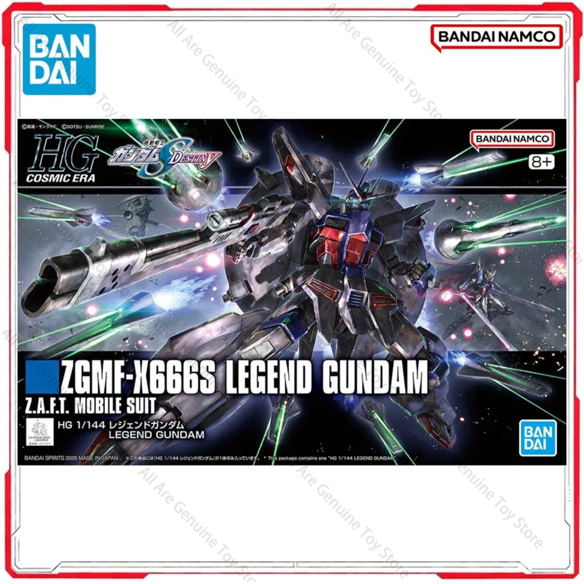 Bandai Model Gundam Hg - Kit de Modelo Gundam Original Bandai