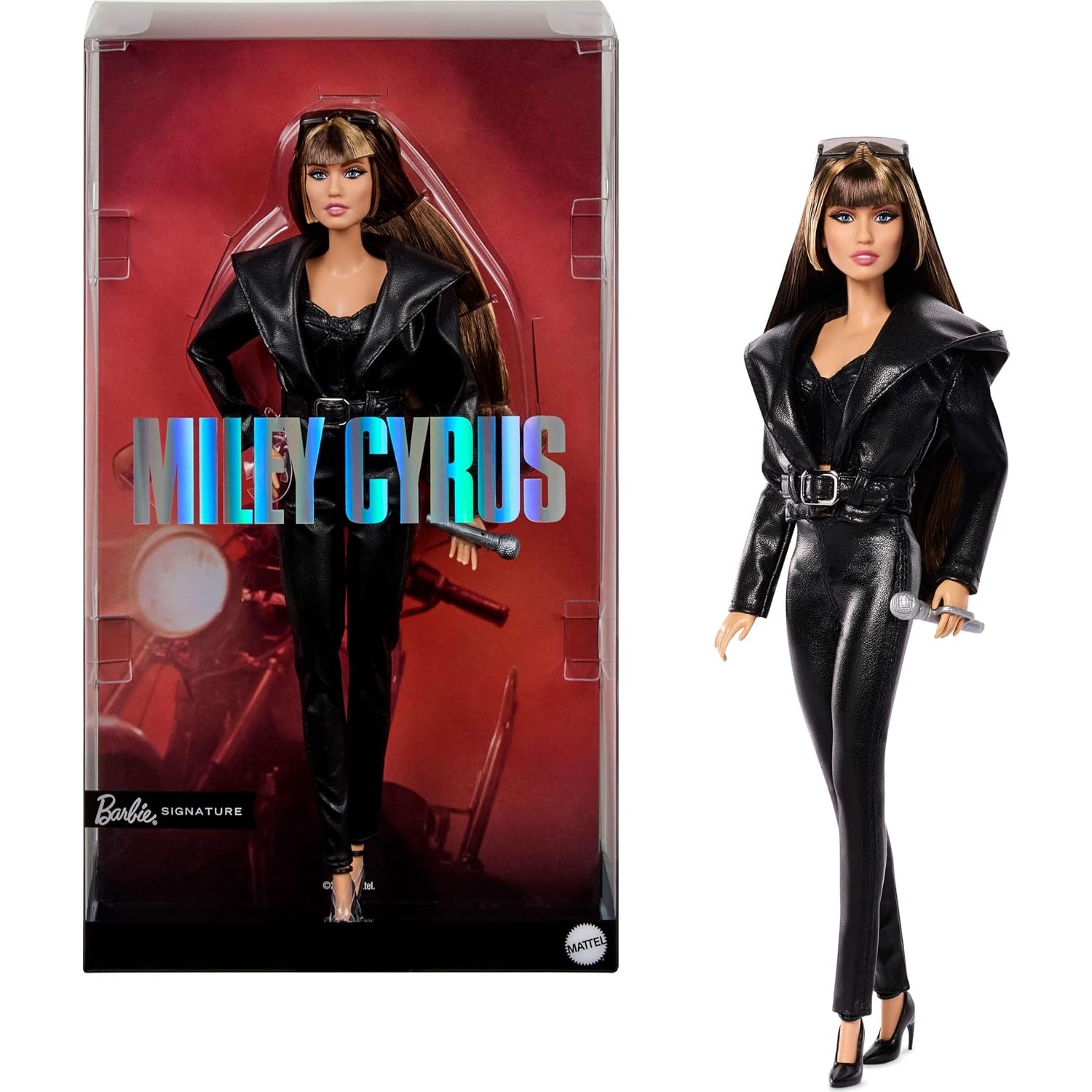 Mattel Toy Barbie - Boneca original Mattel Barbie Signature, Miley