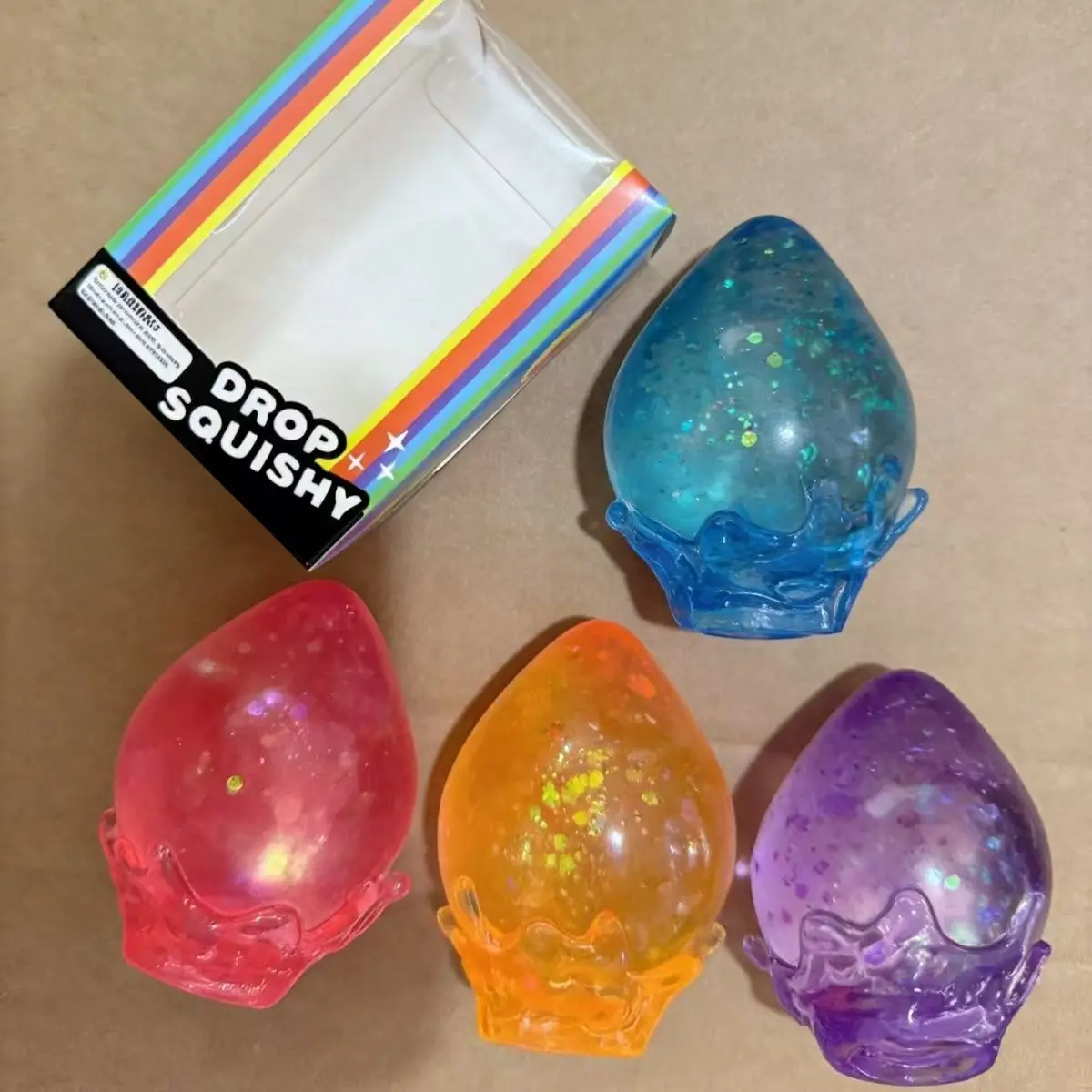 Mystery Box Blind Bag - Brinquedo Surpresa em Forma de Gota