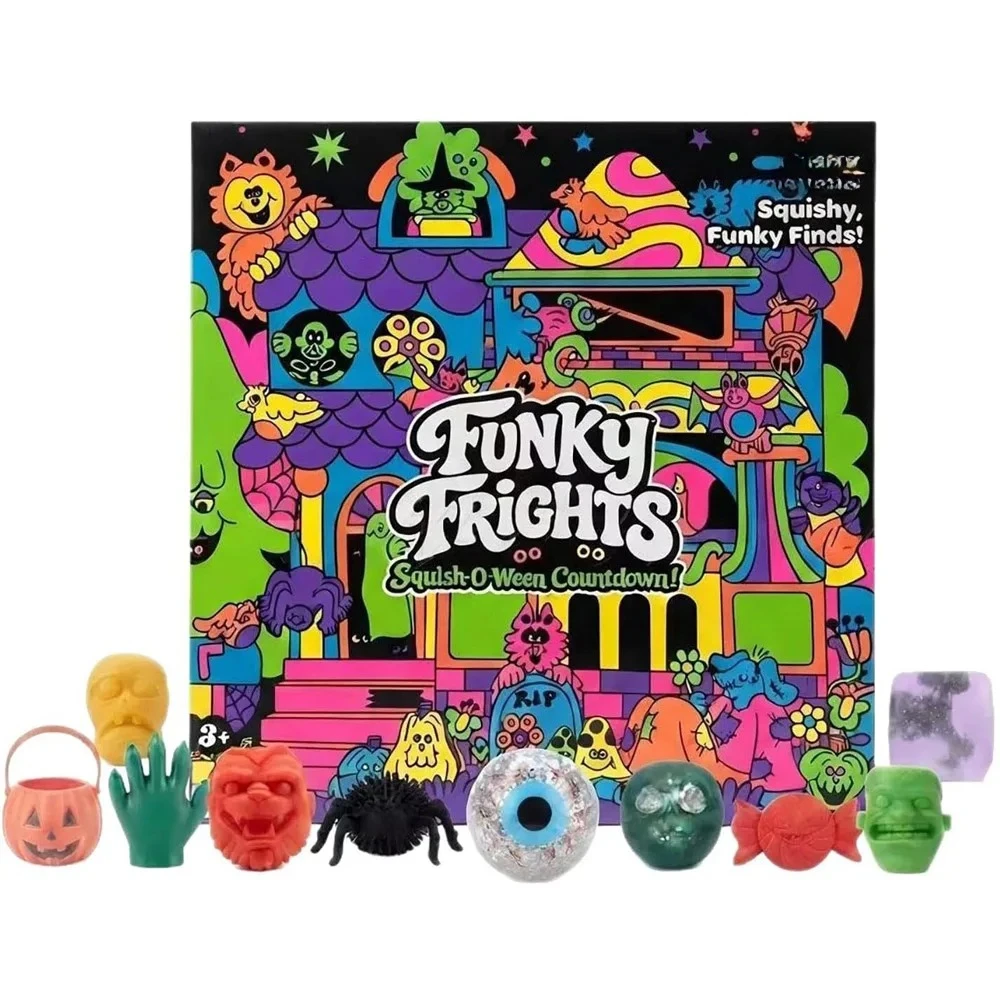 Mystery Box Blind Bag - Calendário do Advento NeeDoh 2026, Contagem