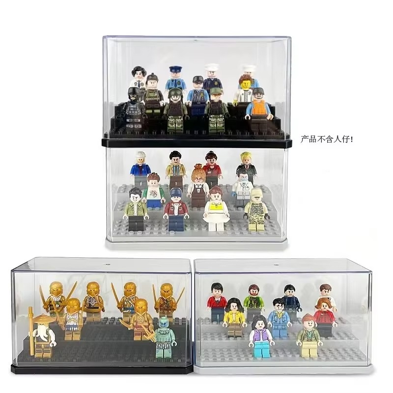 Building Block Mini - Caixa de Exposição para Minifiguras de