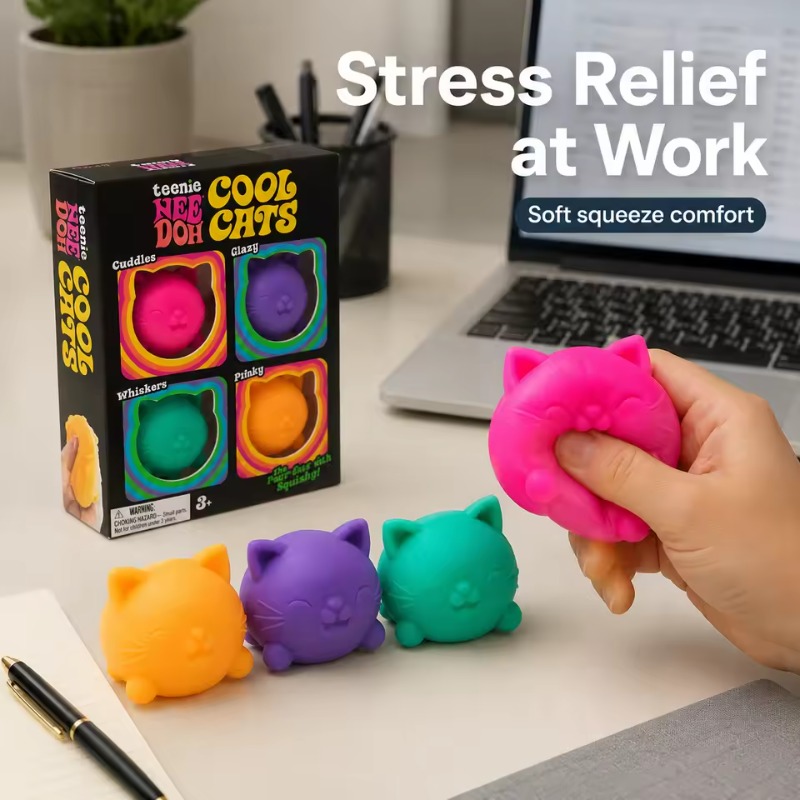 Conjunto de 4 Brinquedos Senso - Fidget Cube Original avaliação e preço