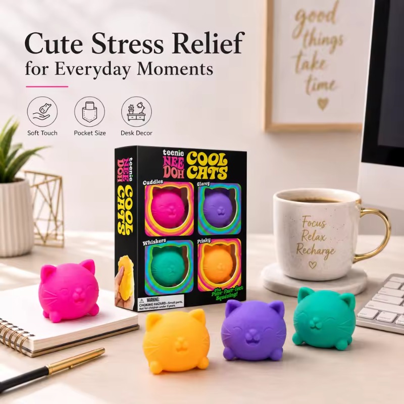 Conjunto de 4 Brinquedos Senso - Fidget Cube Original avaliação e preço