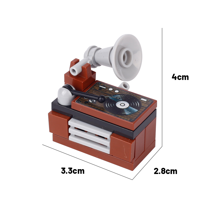 Cidade Jukebox Building Blocks - Lego Minifigure Holder avaliação e preço