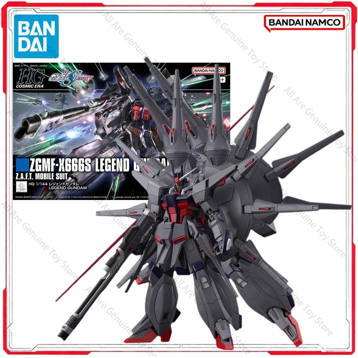 Kit de Modelo Gundam Original  - Bandai Model Gundam Hg avaliação e preço
