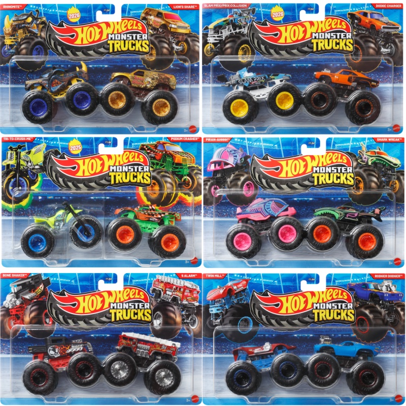 2026 Hot Wheels Monster Trucks - Hot Wheels Car Mainline avaliação e preço