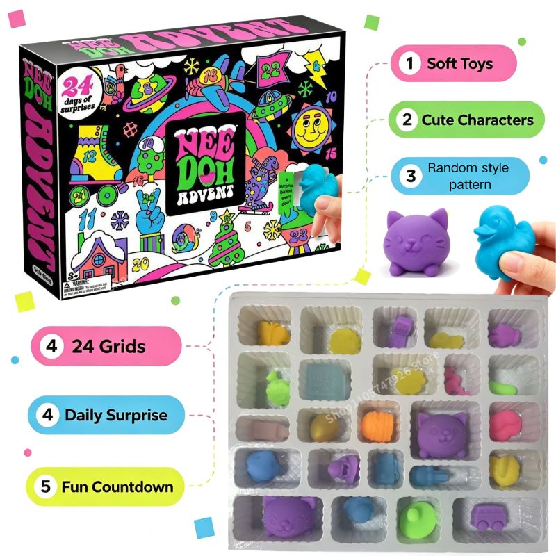 Calendário de contagem regress - Mystery Box Blind Bag avaliação e preço