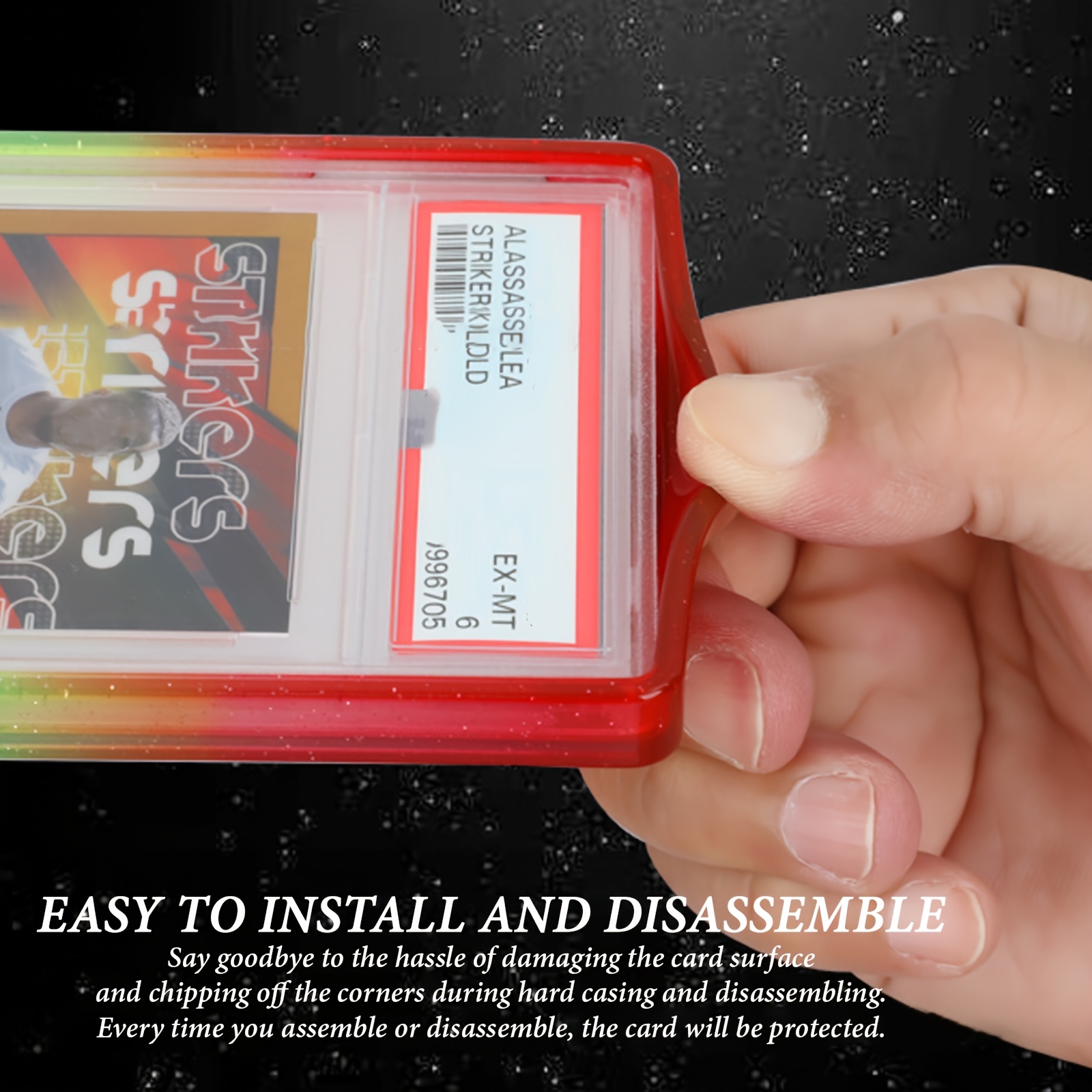 Capa protetora com suporte, re - Graded Card Display avaliação e preço